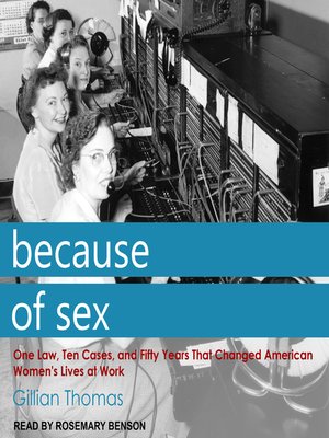cover image of Because of Sex
